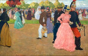Passeio de domingo no Bois de Boulogne