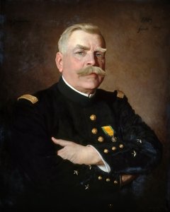 Retrato de Joseph Joffre 1852-1931, marechal da França de Henri Jacquier