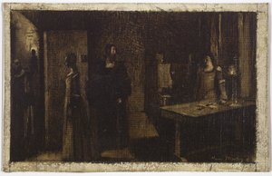 O Crucifixo, ca. 1887 (óleo sobre tela)