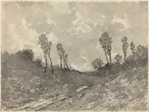 Estrada em Hérisson de Henri Joseph Harpignies