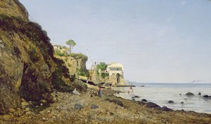 Seascape em Sorrento, 1859