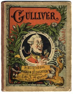 Retrato de Lemuel Gulliver. Capa para "Gulliver