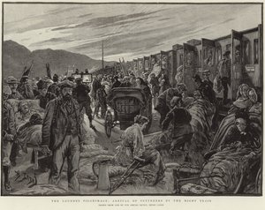 A Peregrinação de Lourdes (litografia)