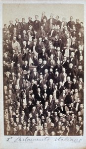 O PRIMEIRO PARLAMENTO ITALIANO 1861 de Henri Le Lieure