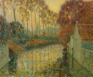 Canal no outono (Gisors)