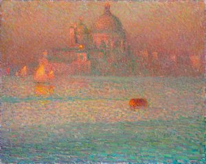 Fogos de artifício. Manhã de inverno em Veneza, 1907