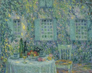A mesa. O Sol nas Folhas, Gerberoy, 1917