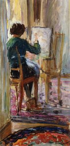 Filha do Artista; A filha do artista, de Henri Lebasque