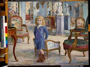 Paul de Camondo no Hotel de Camondo, 1910 de Henri Lebasque