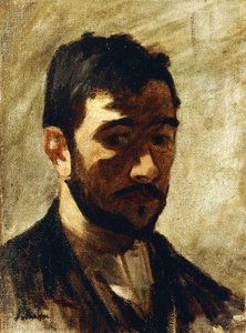 Retrato do artista, 1888 de Henri Lebasque