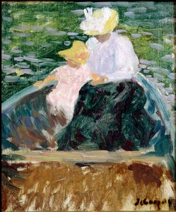 no barco de Henri Lebasque