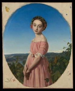 Faustine Léo (1832-1865) de Henri Lehmann