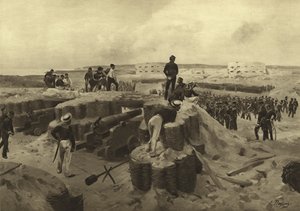 Batalha de Bomarsund, 1854 (gravura)