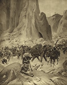 A Guerra Abissínia, 1868 (gravura)
