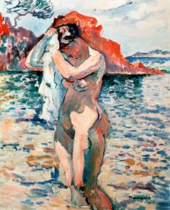 Um banhista, 1906. de Henri Manguin