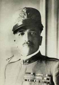 Retrato do general italiano Armando Diaz (foto) de Henri Manuel