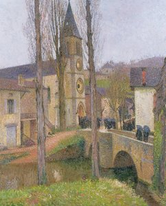 Hora da missa em Labastide du Vert de Henri Martin