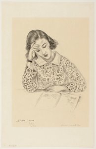 Uma rapariga a ler de Henri Matisse