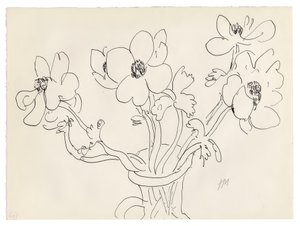 Anémonas num vaso de Henri Matisse