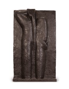 Costas IV, c.1930 ; 1978 (bronze com pátina castanha escura) de Henri Matisse
