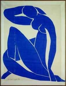 Azul Nude II de Henri Matisse