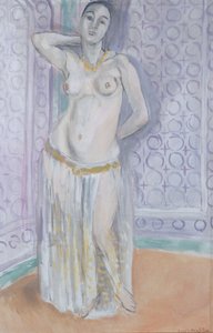Odalisca azul ou A escrava branca de Henri Matisse