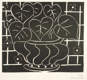 Taça de begónias I de Henri Matisse