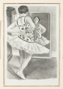 Bailarina reflectida no espelho de Henri Matisse