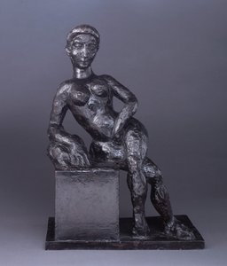 Figura decorativa, agosto de 1908, fundido em 1954 (bronze) de Henri Matisse