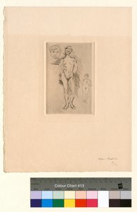Dois nus, uma cabeça de Henri Matisse
