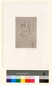 Dois pequenos perfis (prova de mordedura) de Henri Matisse