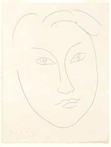 Rosto de um rapaz de Henri Matisse