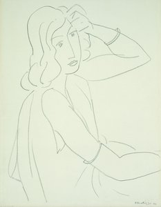 Mulher com pulseiras de Henri Matisse