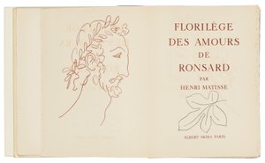 Uma seleção de Amours de Ronsard de Henri Matisse