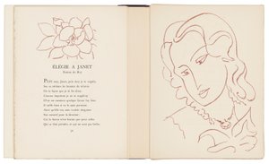Uma seleção de Amours de Ronsard de Henri Matisse