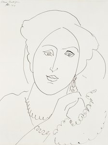 Cabeça de Henri Matisse