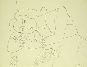 Cabeça de mulher de Henri Matisse
