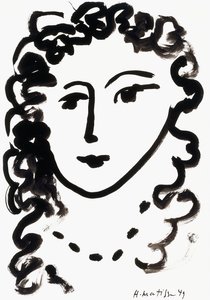 Cabeça de mulher de Henri Matisse