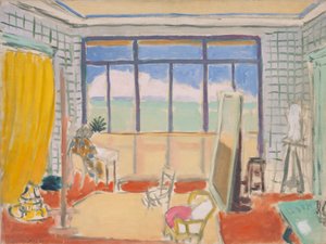 No ateliê em Nice de Henri Matisse