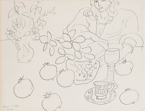 Cena interior de Henri Matisse