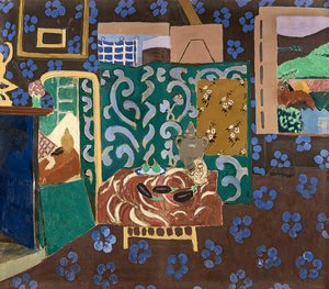 Interior com beringelas de Henri Matisse