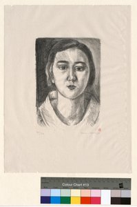 Rapariga com colarinho de organdi de Henri Matisse