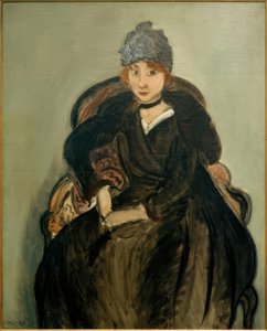Margarida com um chapéu azul de Henri Matisse