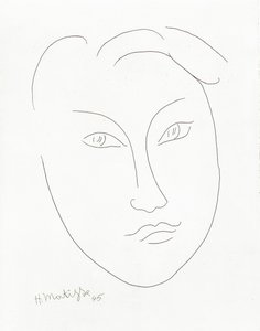 Máscara de um rapaz de Henri Matisse
