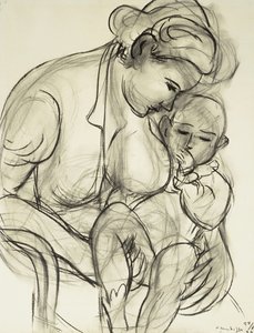 Maternidade; Maternite de Henri Matisse