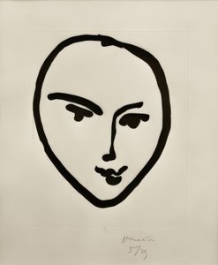 Nádia. Máscara sorridente de Henri Matisse
