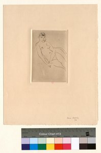 Nu semideitado de Henri Matisse