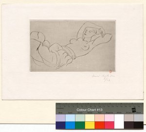 Odalisca reclinada de Henri Matisse