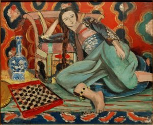 Odalisca numa poltrona turca de Henri Matisse