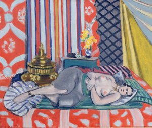 Odalisca em culottes cinzentas de Henri Matisse